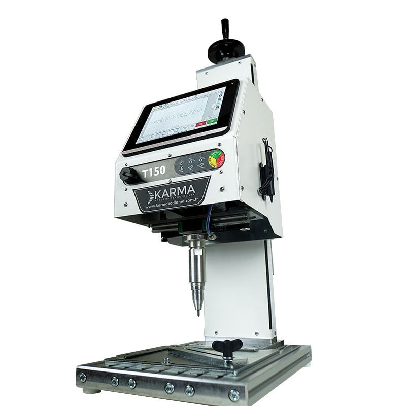 Nokta Vuruşlu Metal Markalama Makinesi galeri